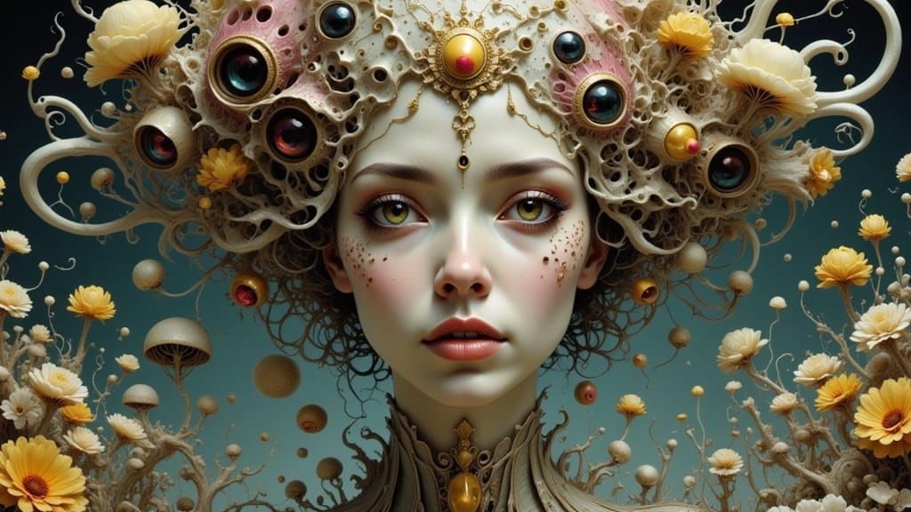 Surreal Otherworldly Portrait: Beyond Wildest Dreams