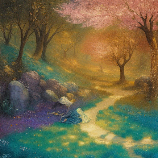 Whispers of Lost Dreams in Golden Light