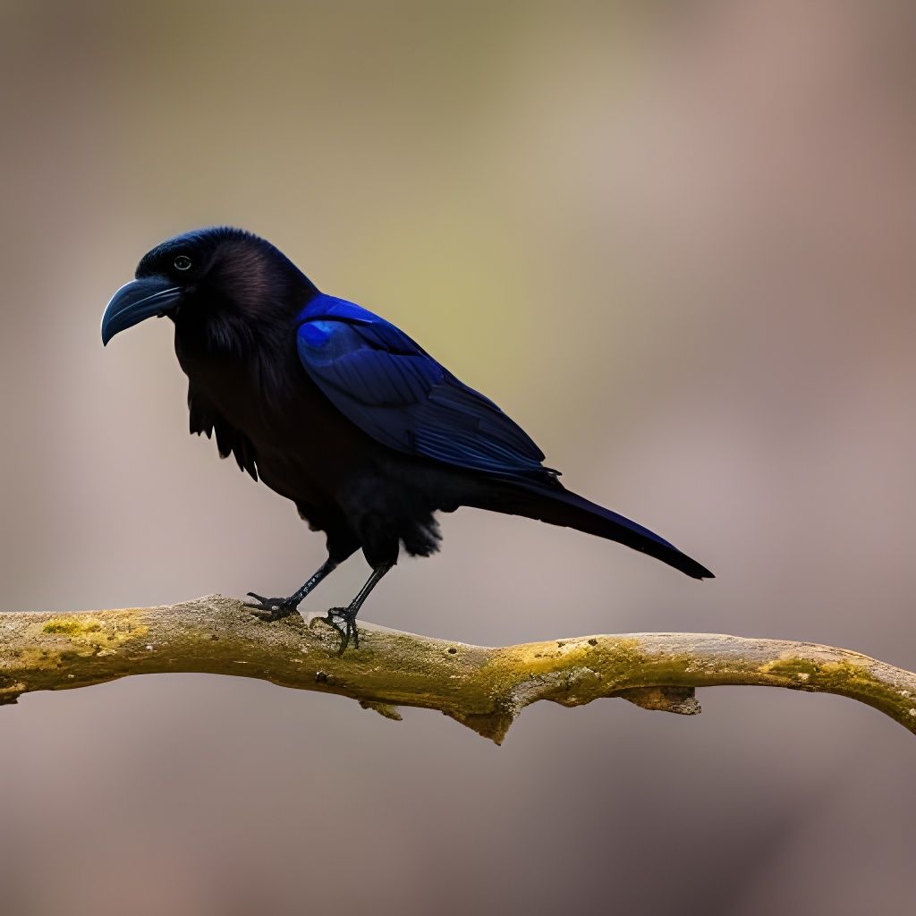 Classical Portrait of a Raven