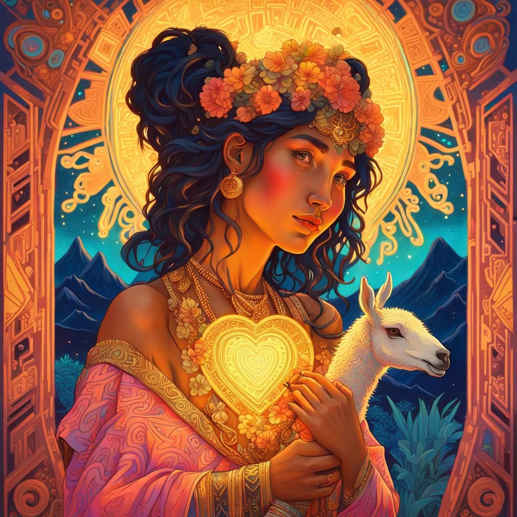 Golden Heart Inca Princess of Peru #4