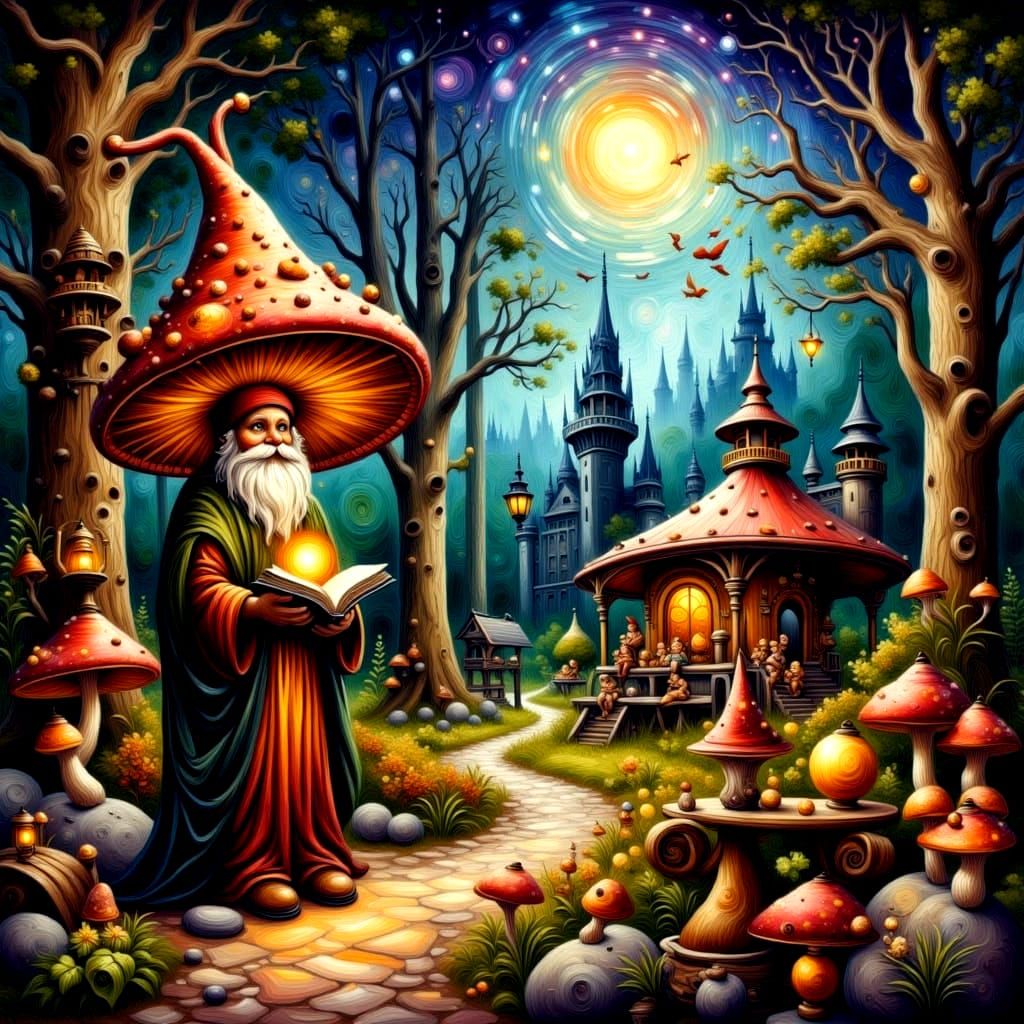 “Mushroom Light, Story Bright”