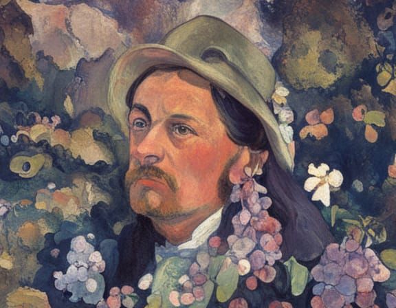 Gauguin-Inspired AI Art