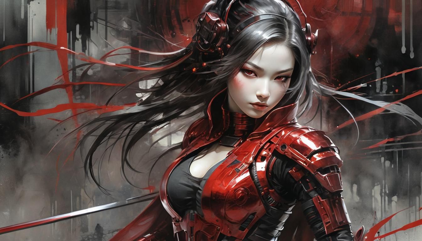 CYBERPUNK WARRIOR SERIES - RED