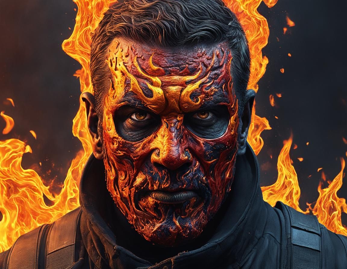 Fire man 6