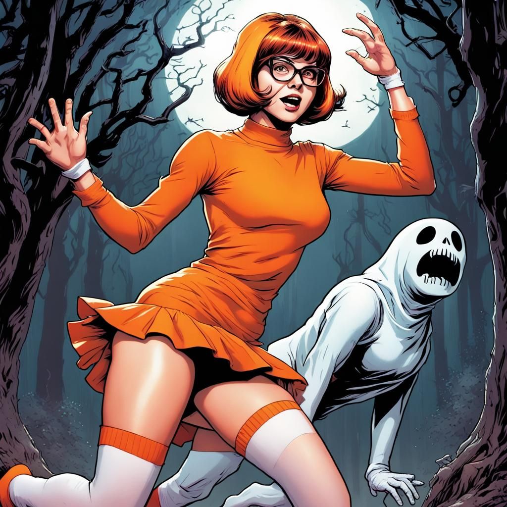 Velma haunted graveyard