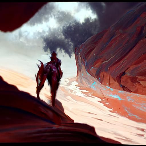 Sinister Valley of Fire, Romanticism Style