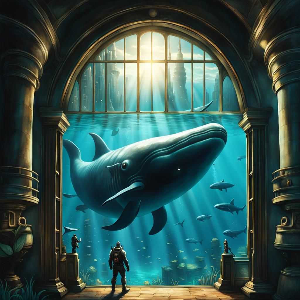 Underwater City: Big Daddy as Medieval Knight