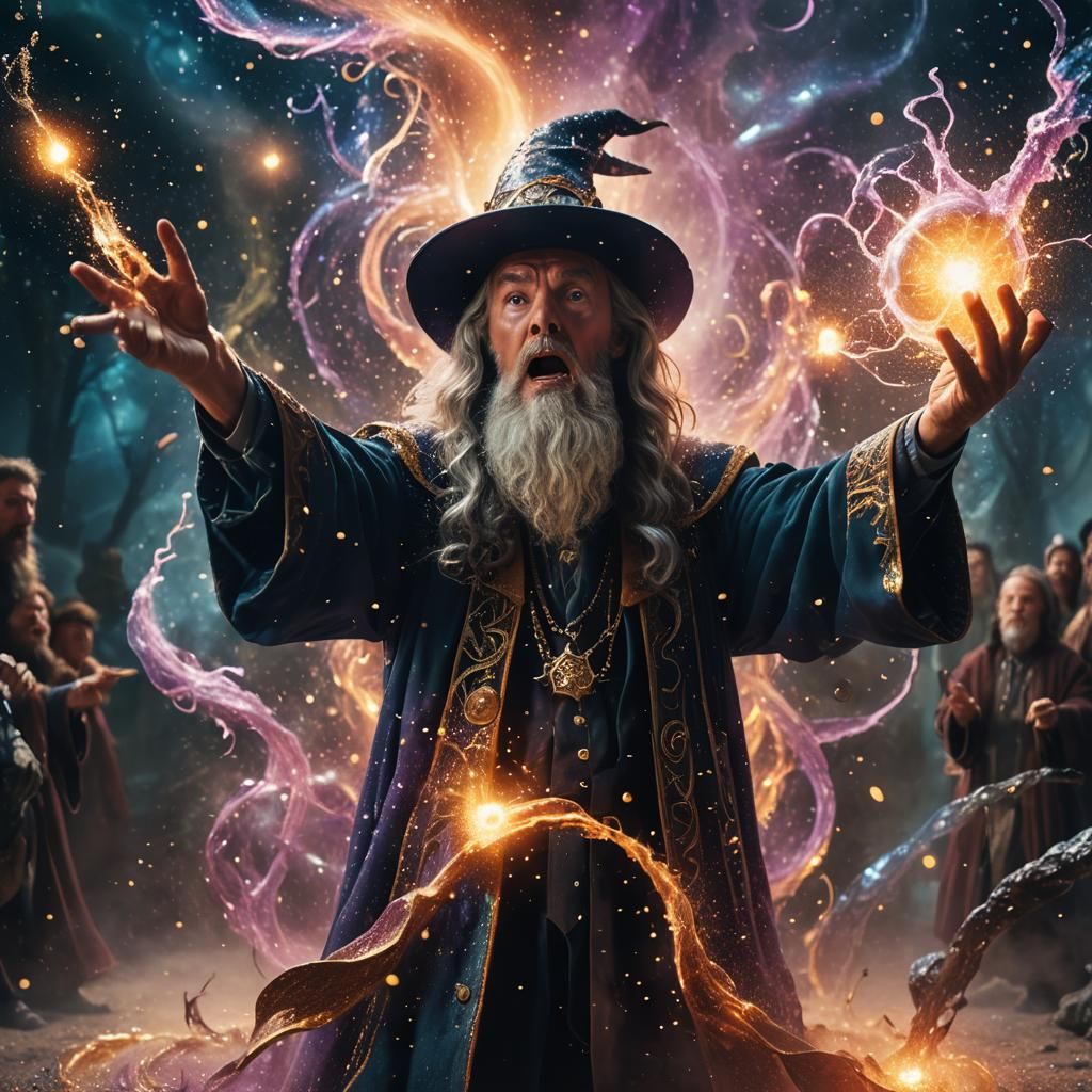 Wizard's Bubbling Chaos Reveals the Universe