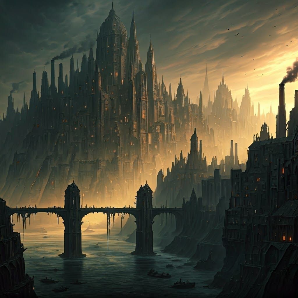 Warhammer 40k Hive City Featuring Dom Luis Bridge