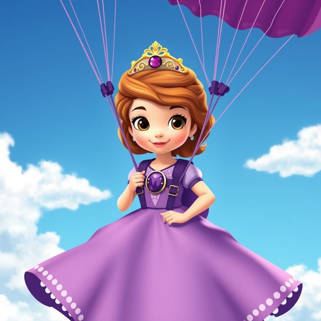 Princess Sofia Sky High Adventure in Disney Style