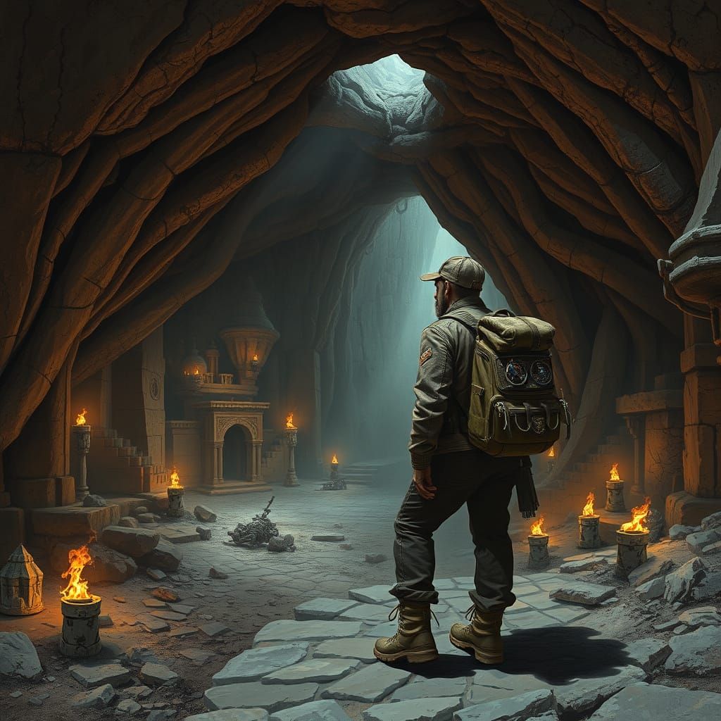 Adventurer Discovers Ancient City in Underground Cave