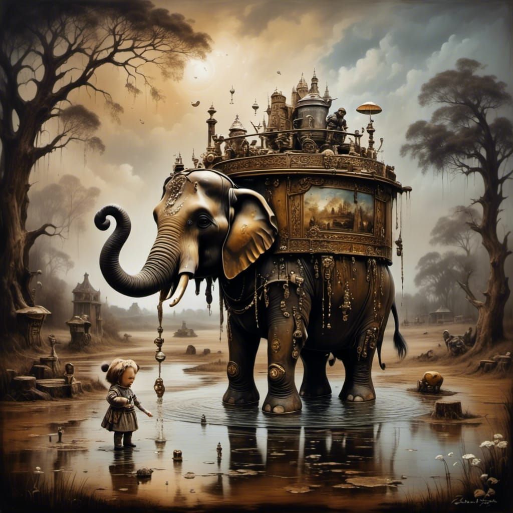 AI Generated Image from Combined LoRA Models