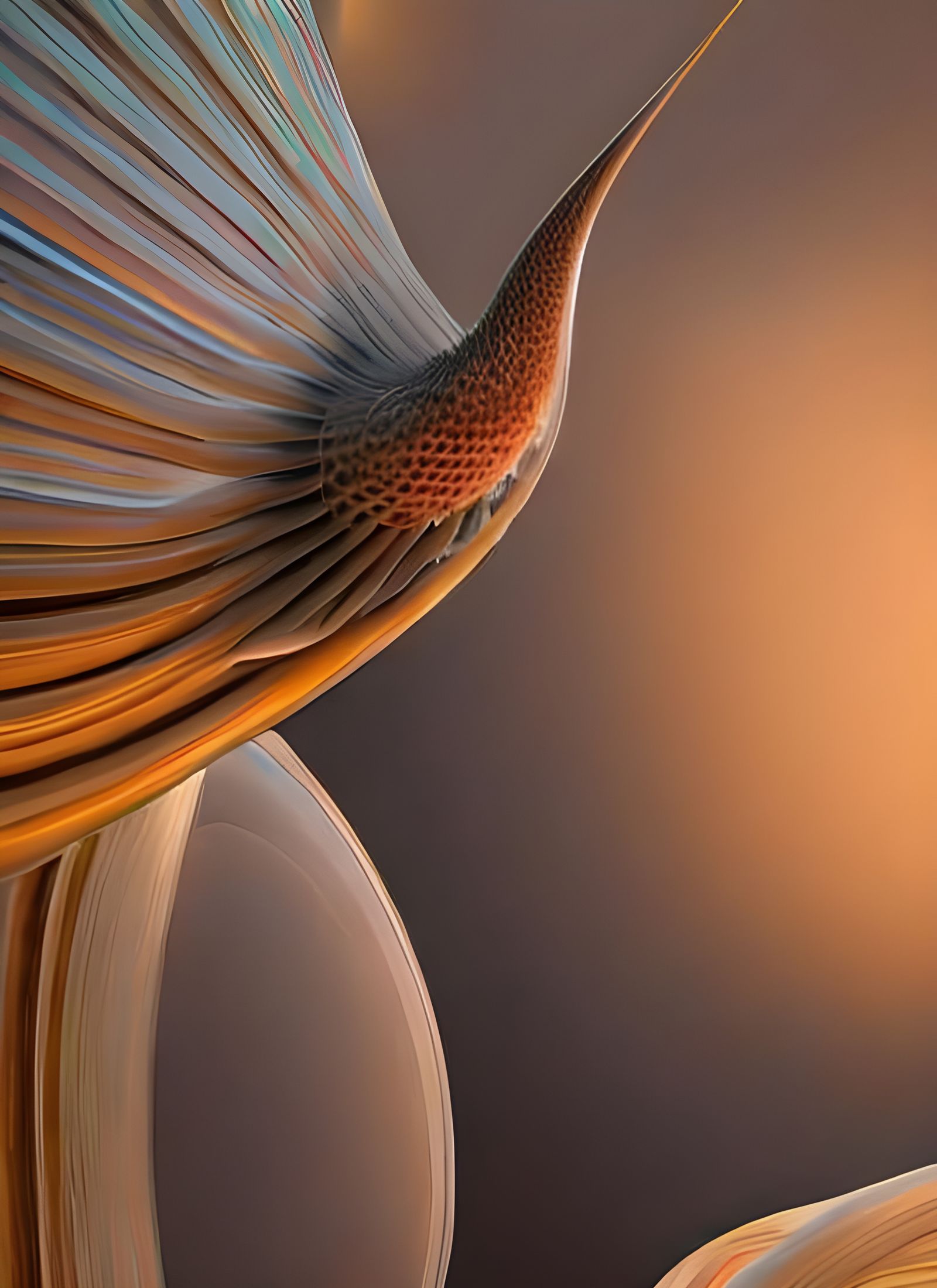 Beautiful Fractal Mandelbulb Junctions in Vivid Detail