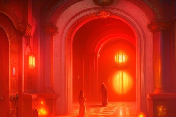 Hell Entrance: Art Deco, Rococo Architecture