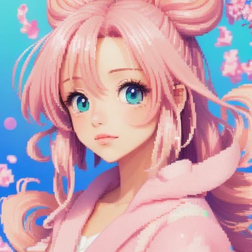 Ein Kleiner Süßer Hund Pixel Art 16 Bit 8K