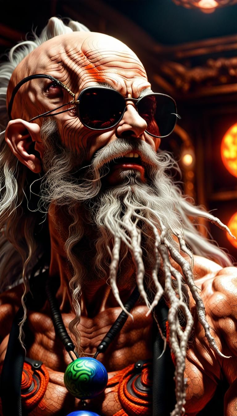 Rob Zombie is Master Roshi version 18