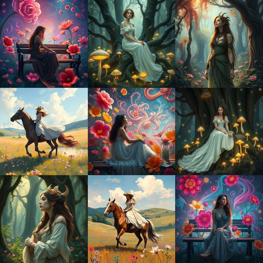 Meditative Evening in Nature, Inspired by Poetry