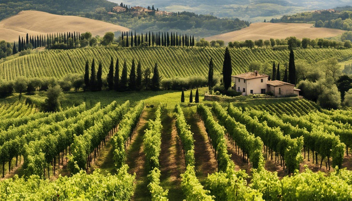 Italian wine country.