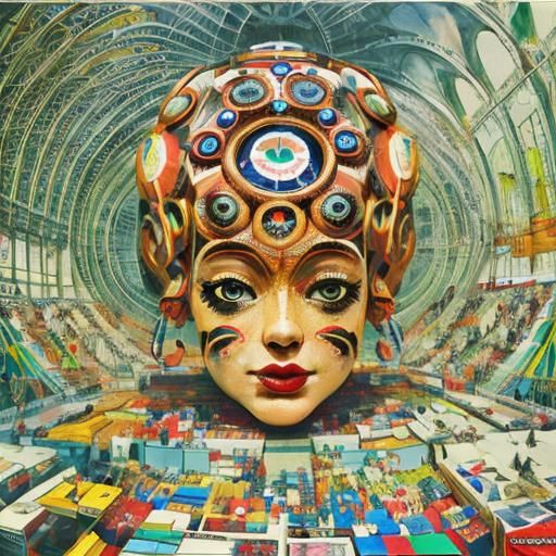 Hyperrealistic 3D Render in Vibrant Colors