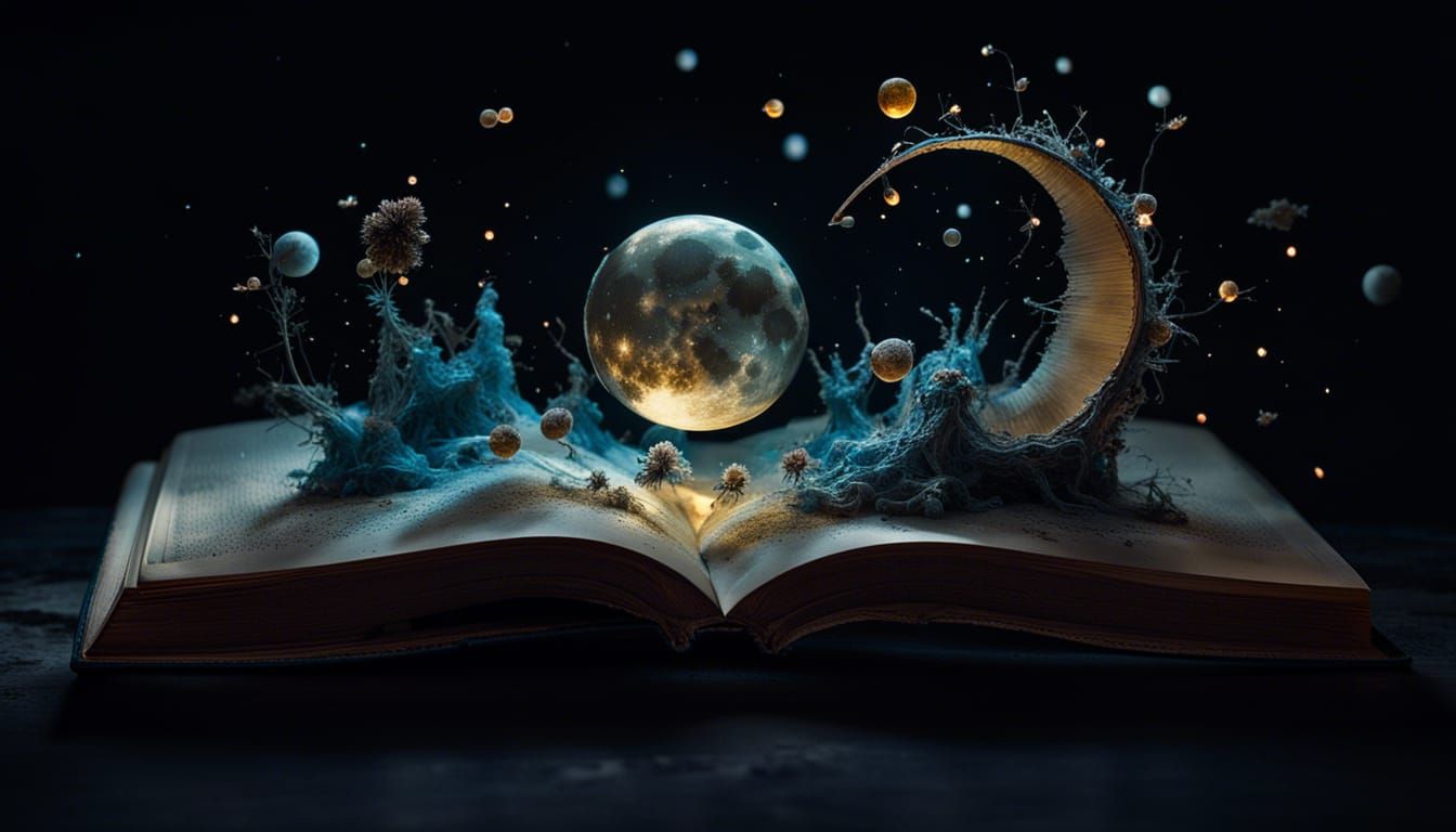Miniature Universe Emerging from an Open Book
