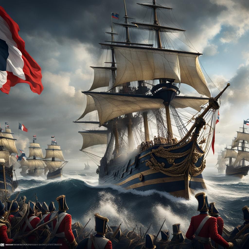 Battle of Trafalgar: French Ship Bucentaure