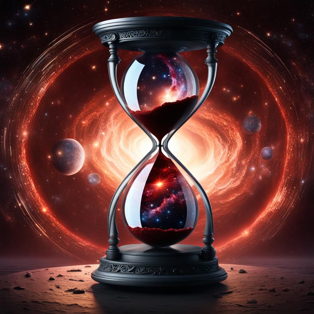 Hourglass Universe with Black Hole Intersections