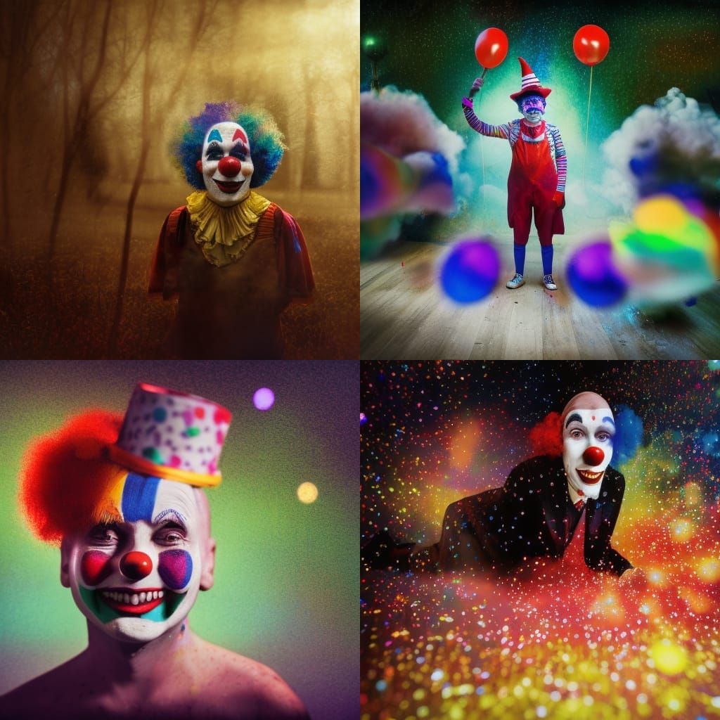 Clowns Play Hide and Seek Murder in Steampunk Style