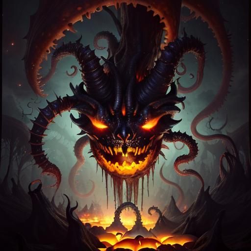 Horrifying Pumpkin-Azathoth Fusion in Multiverse