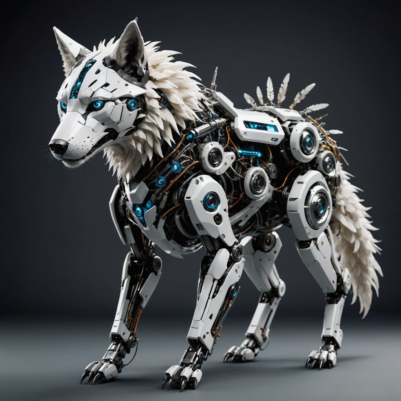 Cyberbeast: Fusion of Nature and Technology