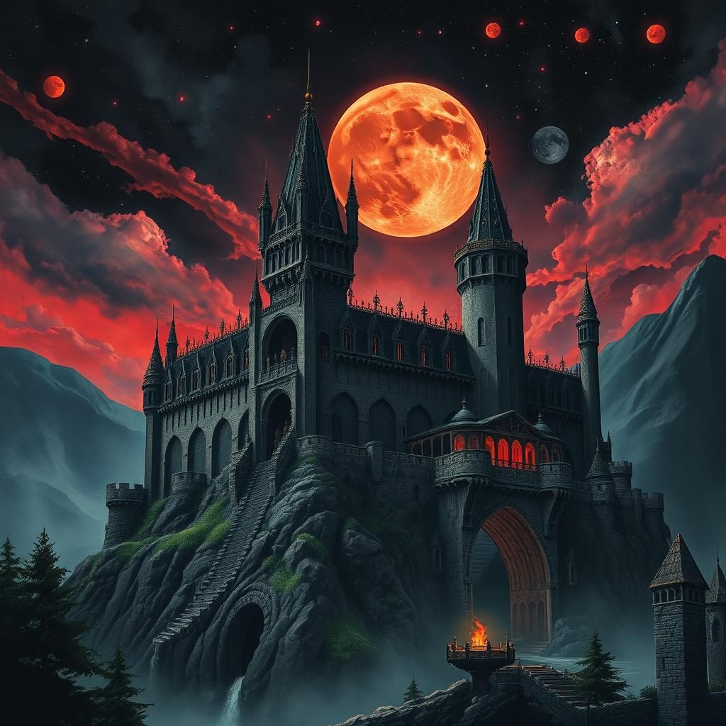 Dracula's Castle: A Cinematic Masterpiece in Horror Landscap...