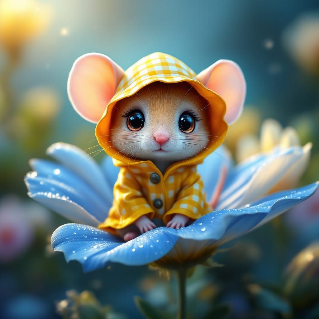 Gingham Flowermouse