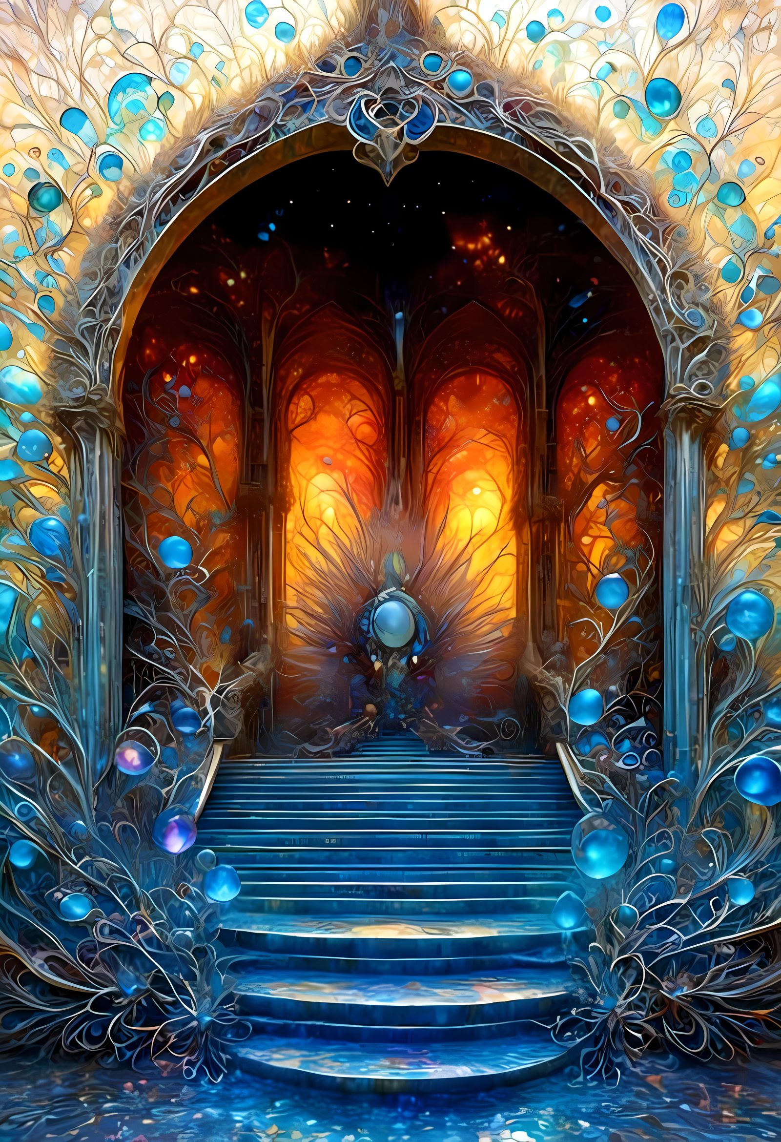 Interdimensional Portal Beckons with Bright, Clean Light