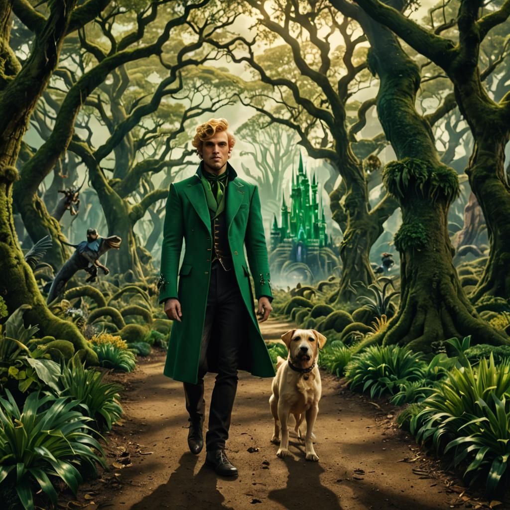Storybook Prince's Discovery of Emerald City