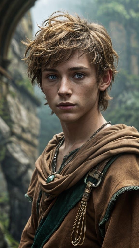 Medieval Fantasy Warrior in Rich Colors