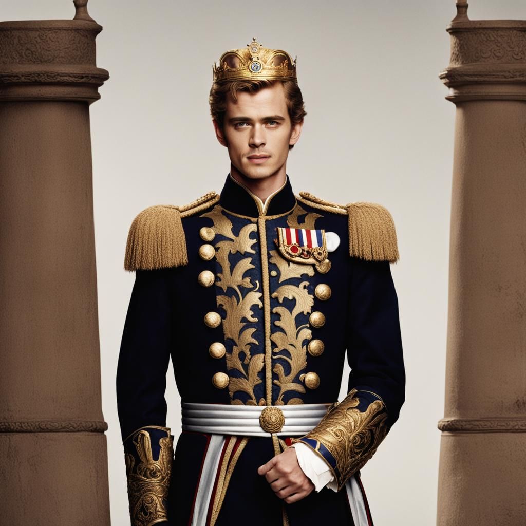 Hayden Christensen in Royal Uniform Portrait