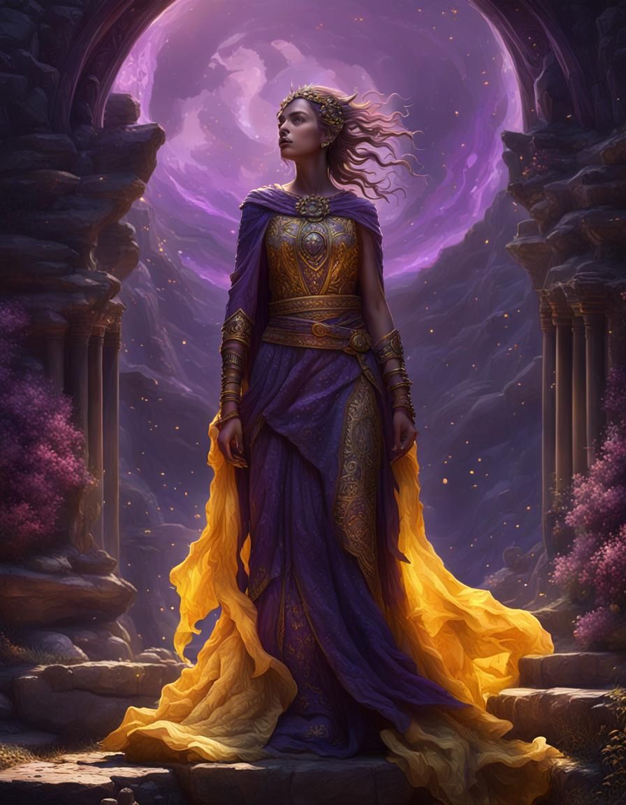 Ethereal Earth Women: Dark Fantasy Concept Art