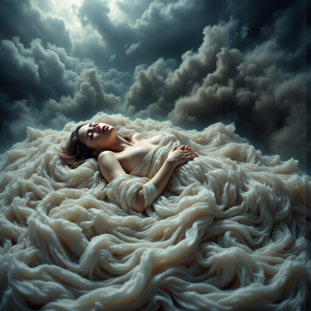 Dreamlike Slumber in Ethereal Glow