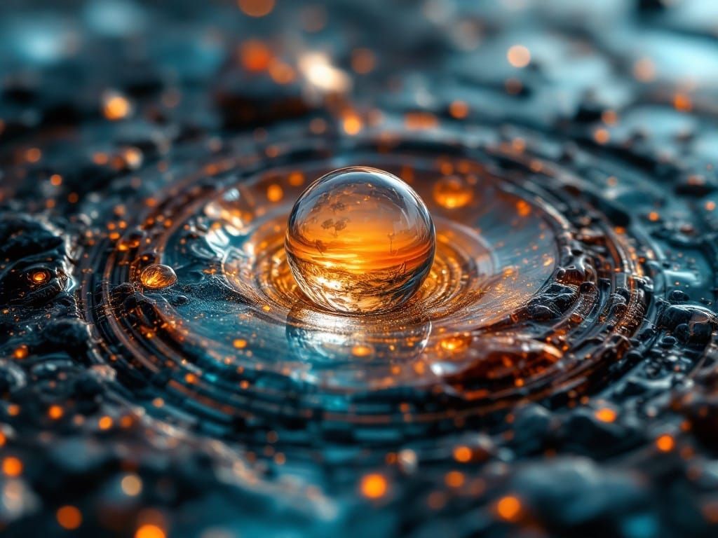 Hellacious Aluminiferous Rippleresin Sunset Quartz Cautiousl...