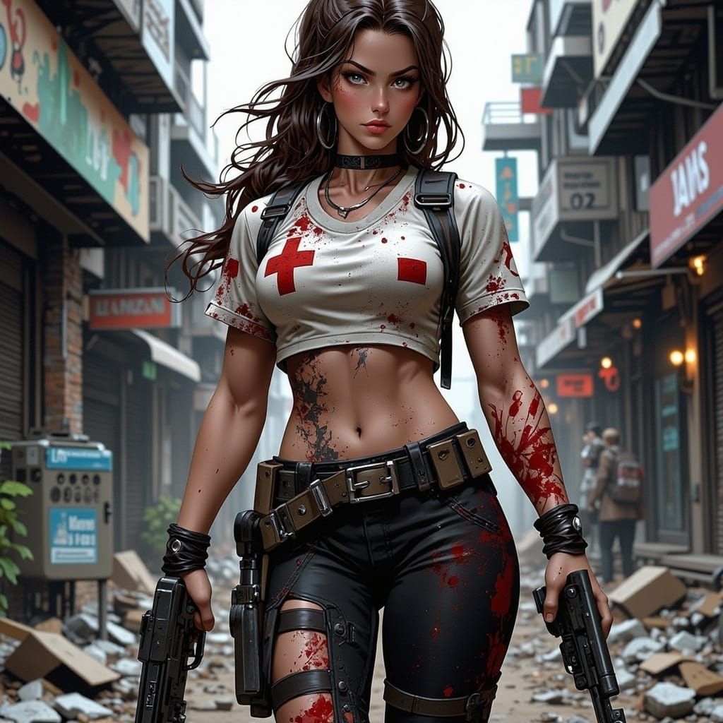 Battle Medic: Hope in a War-Torn Cityscape