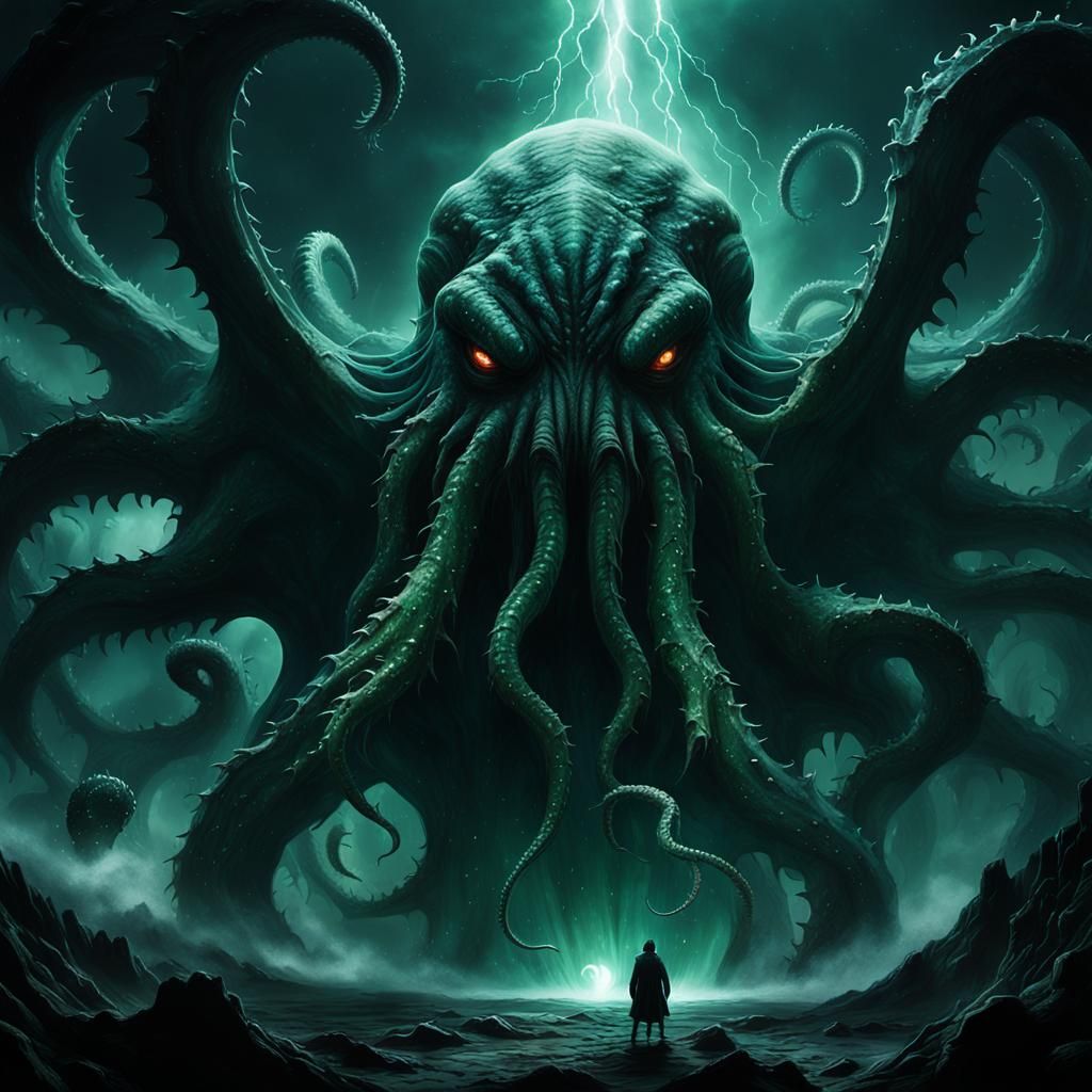 Cthulhu Emerges: A Lovecraftian Cinematic Nightmare