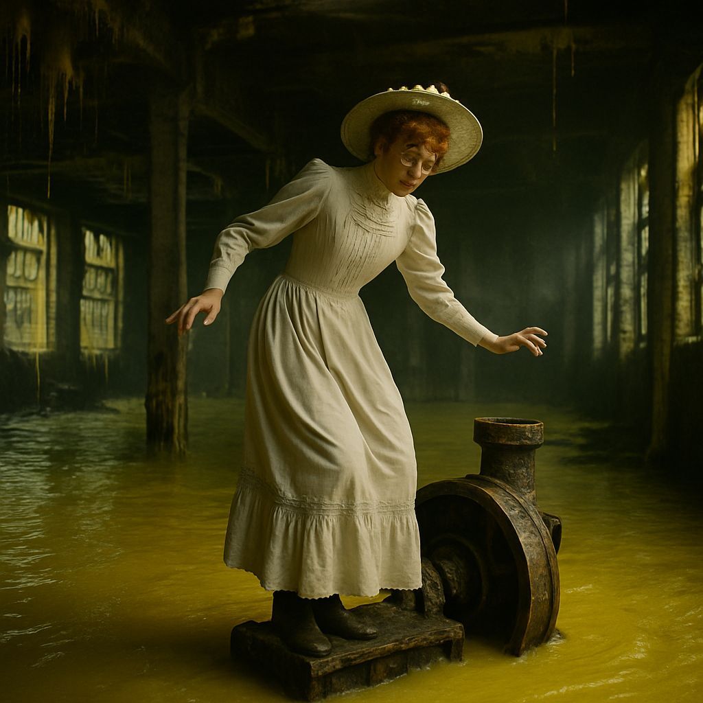 Eerie Factory: Woman in Slime, Cinematic Film Still
