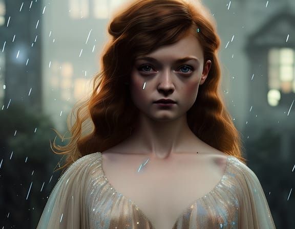Sadie Sink (banned for 1 to 24 hours if used on BING DALL-E-3)