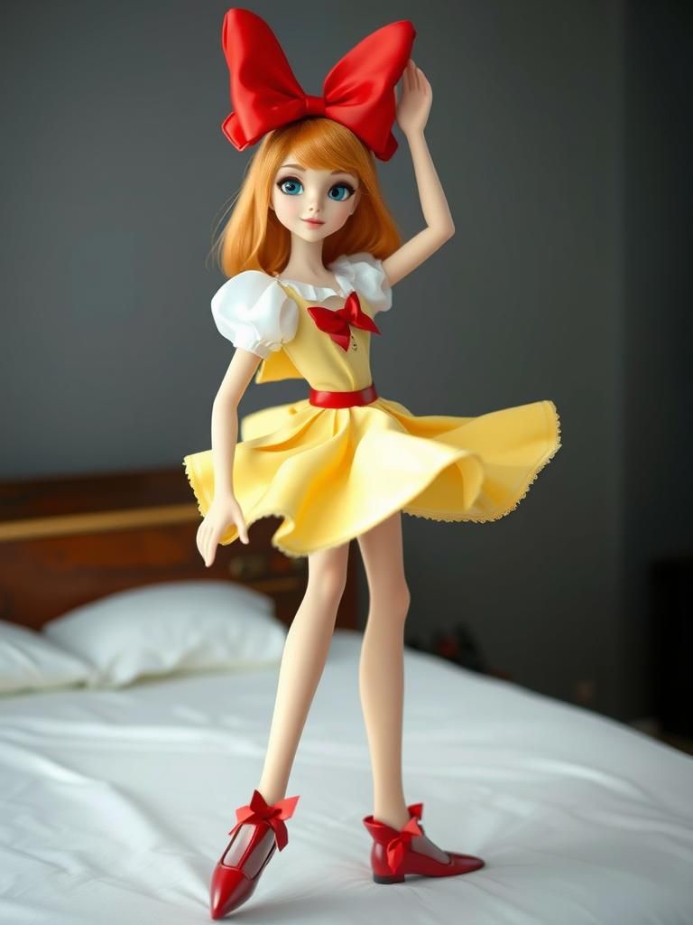 Enchanting Scene Radiating Joy in Hyperrealism