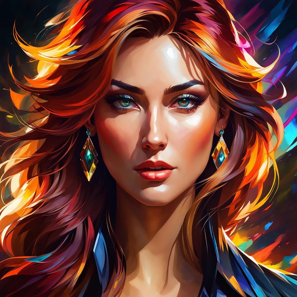 Detailed Feral Portrait in Hyperrealistic Style