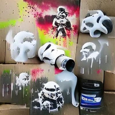 Minimalist Stormtrooper Helmet Design