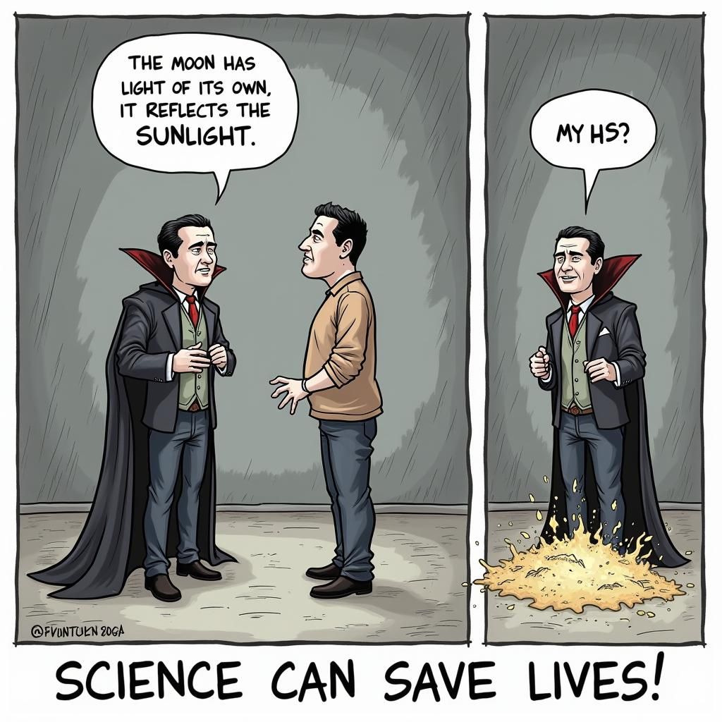 Science Saves Lives: A Vampire Comic