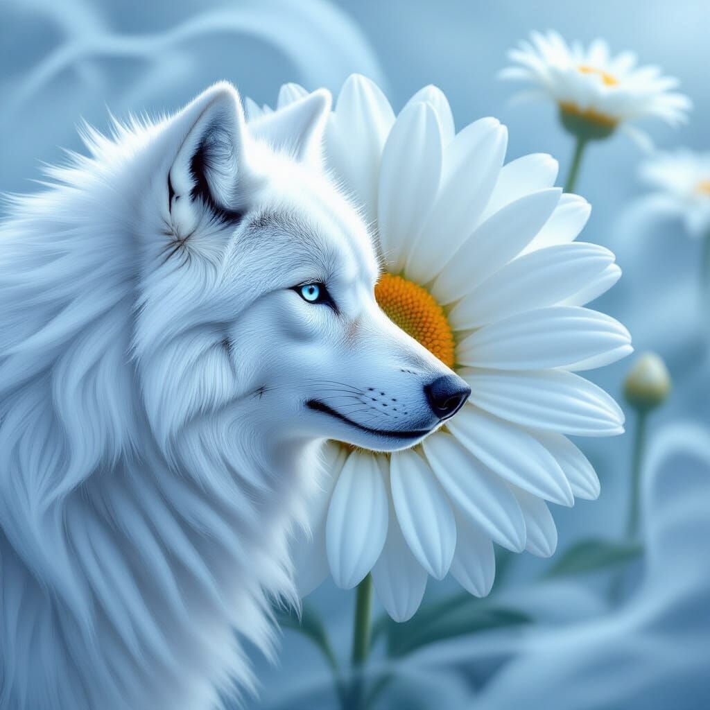 white wolf