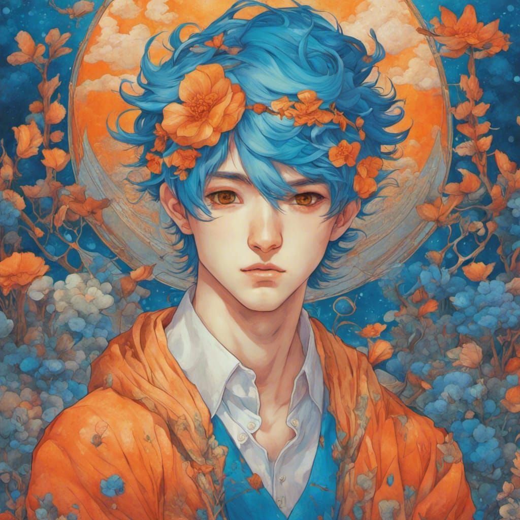 Detailed Expressive Eyes in Manga Style