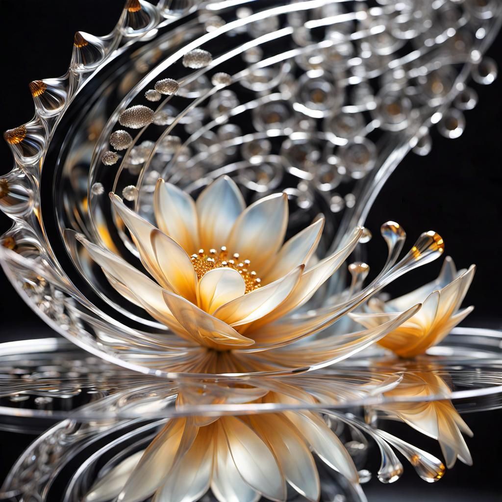 Glass flower