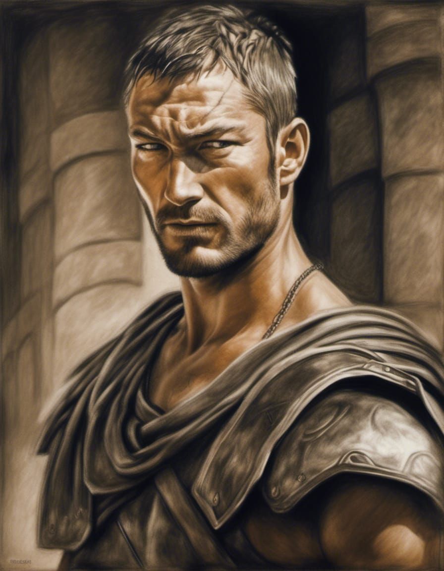 Andy Whitfield as Spartacus